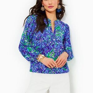 Lilly Pulitzer Coulter Long Sleeve Top